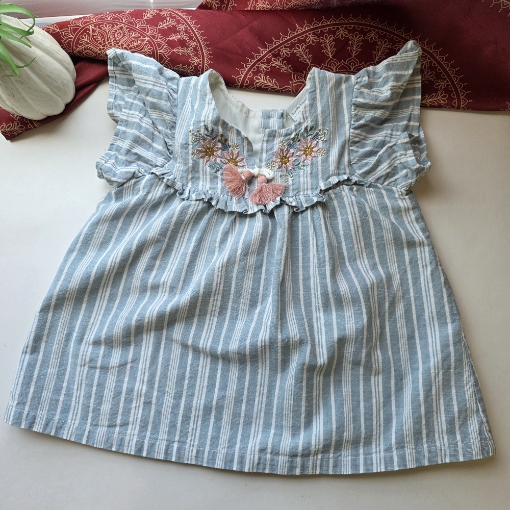 Haute Hippie Embroidered Top Size 4T